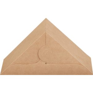 Sendvič posuda s prozorom ECO SANDWICH 130x130x70 mm kraft [50 kom/pak]