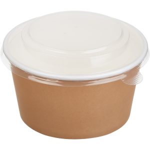 Papirnata posuda Tambien ECO 700 ml d=135 mm h=68mm kraft, bez poklopca [50 kom/pak]