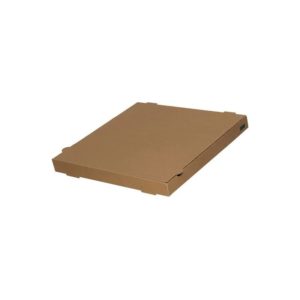 Kutija za pizzu 300х300х40 mm mikro valovit karton kraft [100 kom/pak]