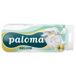 Toaletni papir Paloma Deluxe Sensitive Silk 4sl 10 rol/pak